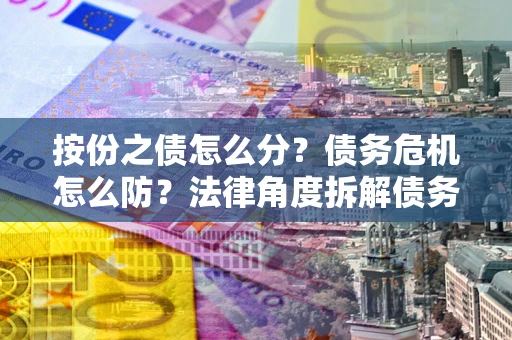 武汉按份之债怎么分？债务危机怎么防？法律角度拆解债务分配与风险自保指南