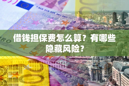 武汉借钱担保费怎么算？有哪些隐藏风险？