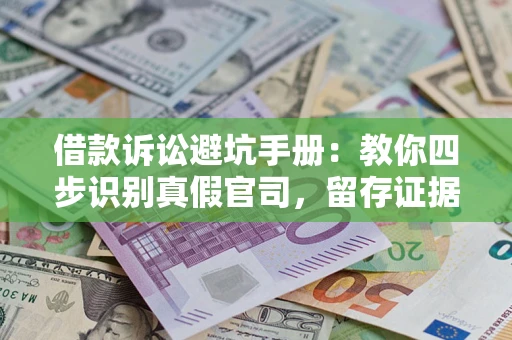 武汉借款诉讼避坑手册：教你四步识别真假官司，留存证据不踩雷