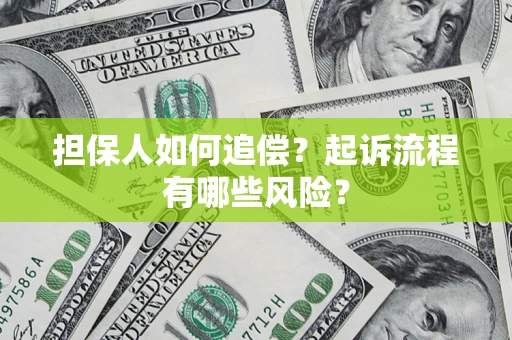 武汉担保人如何追偿？起诉流程有哪些风险？