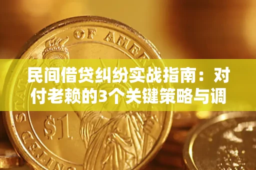 武汉民间借贷纠纷实战指南：对付老赖的3个关键策略与调解盲区解析