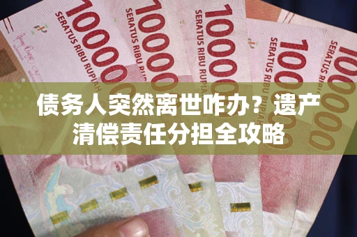 武汉债务人突然离世咋办？遗产清偿责任分担全攻略