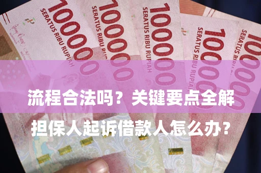 武汉

担保人起诉借款人怎么办？流程合法吗？关键要点全解析