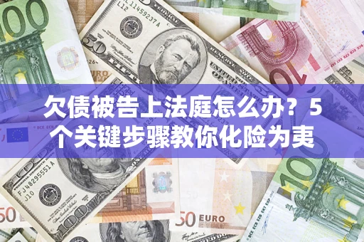 武汉欠债被告上法庭怎么办？5个关键步骤教你化险为夷