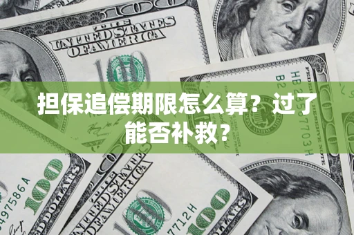 武汉担保追偿期限怎么算？过了能否补救？